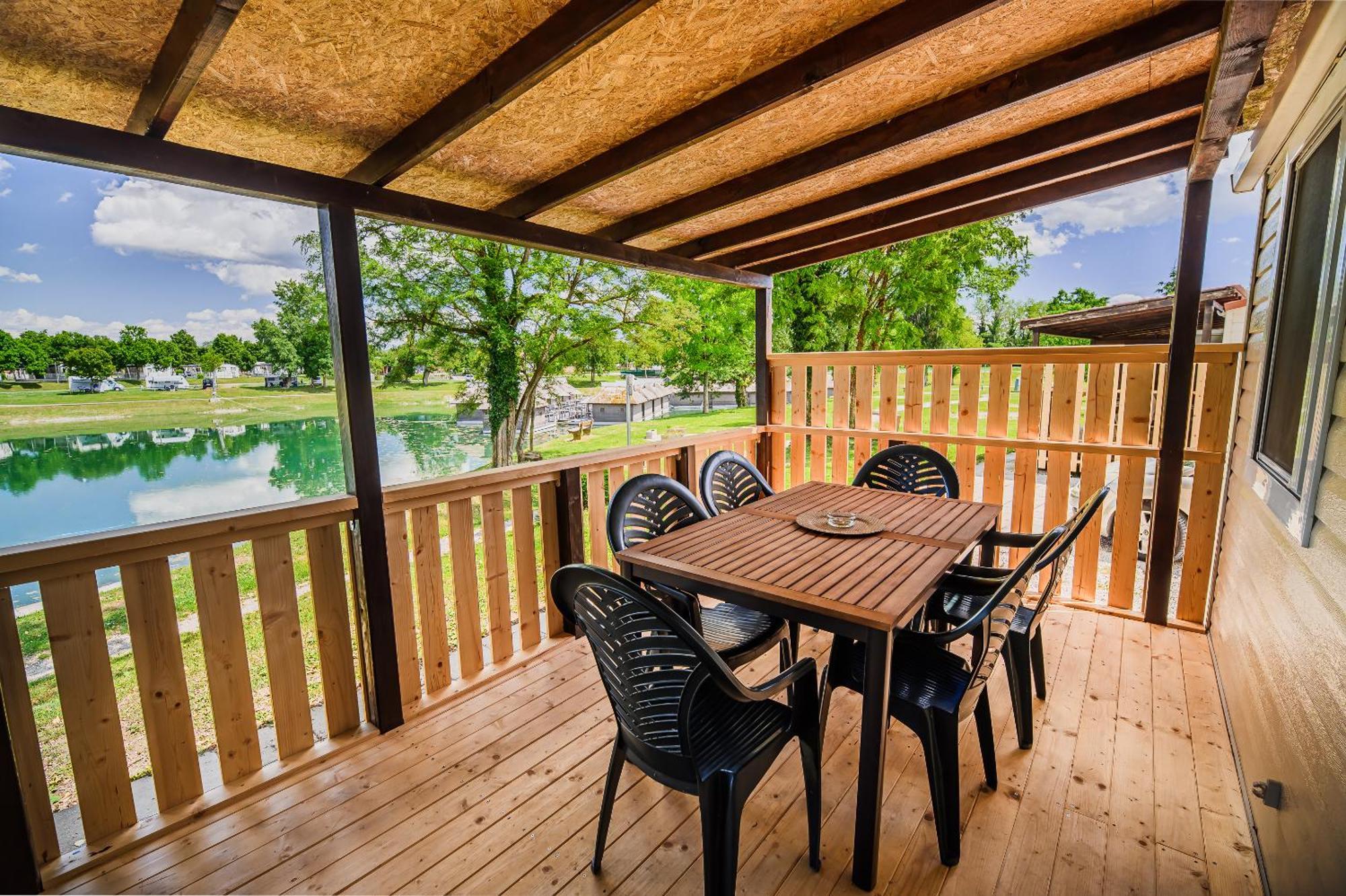 Lake View Mobile Homes With Thermal Riviera Tickets In Terme Catez Чатеж-об-Сави Экстерьер фото