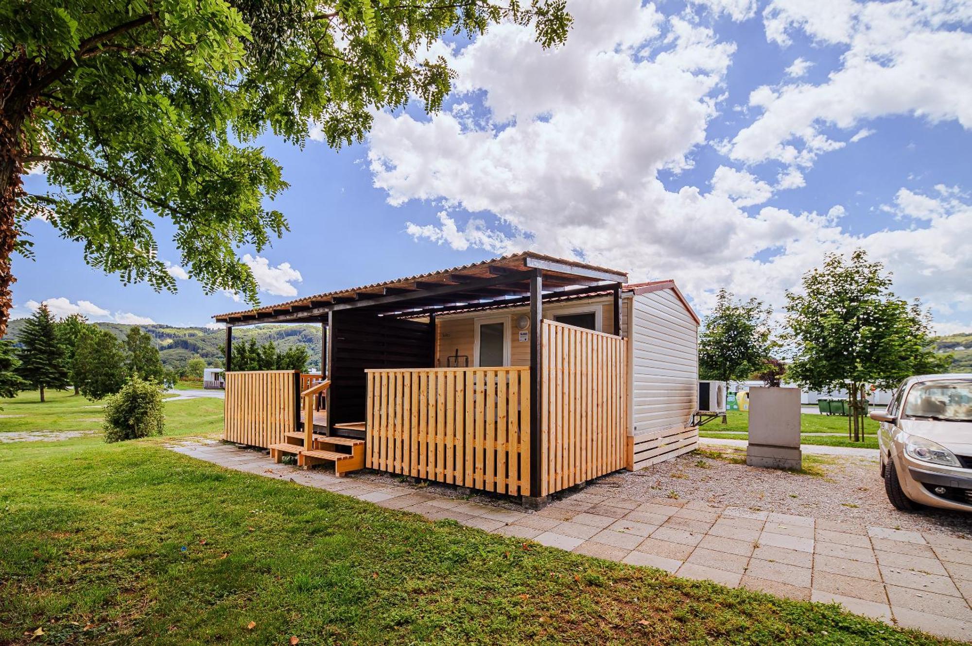 Lake View Mobile Homes With Thermal Riviera Tickets In Terme Catez Чатеж-об-Сави Номер фото
