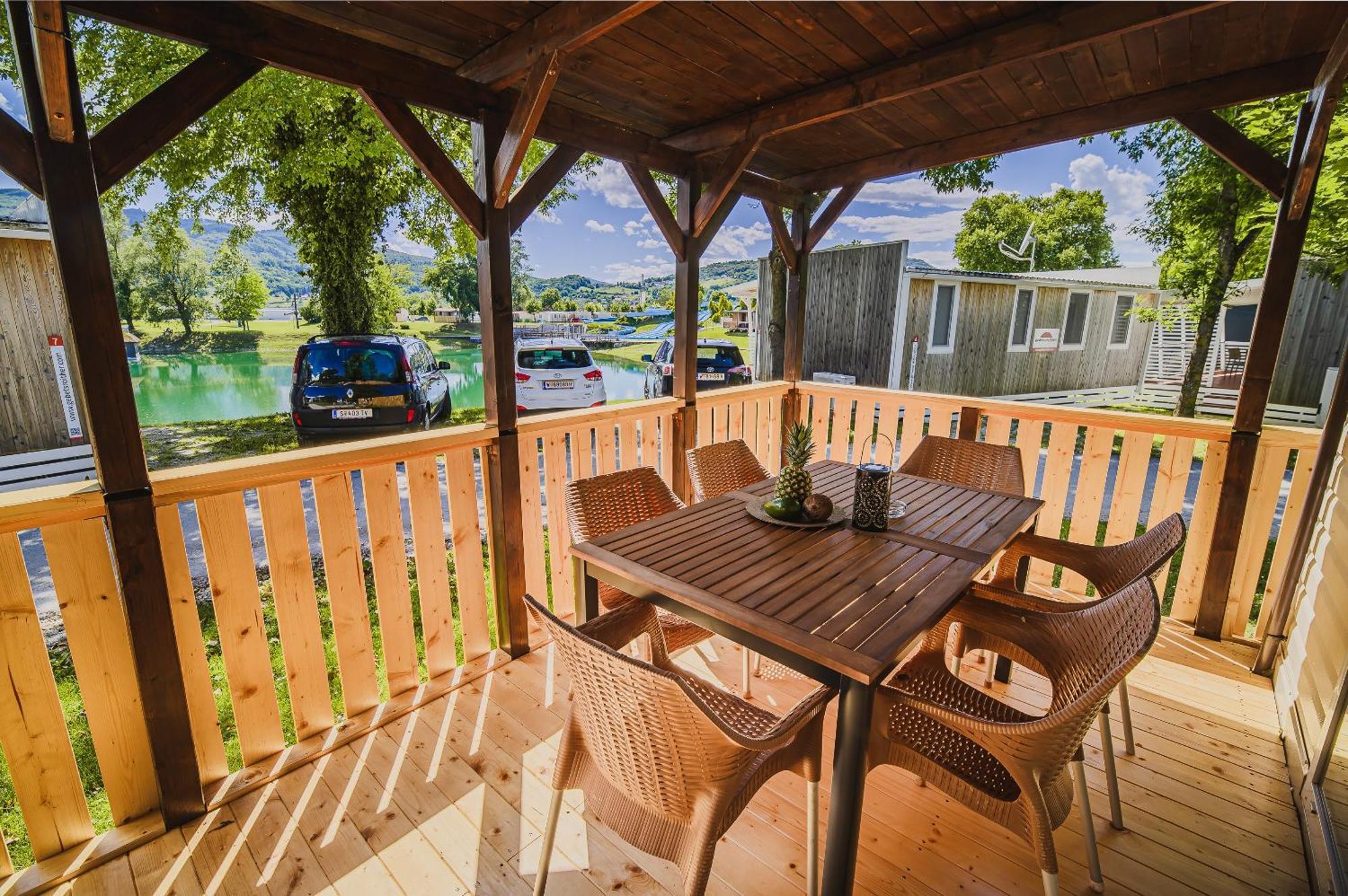 Lake View Mobile Homes With Thermal Riviera Tickets In Terme Catez Чатеж-об-Сави Номер фото